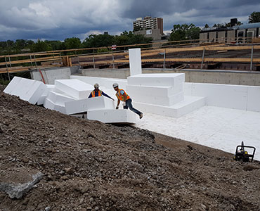 Expanded Polystyrene Industries Served by Forte EPS Solution ON - EPS for Construction